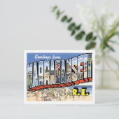 Groeten uit Narragansett Rhode Island US City Briefkaart (Staand voorkant)