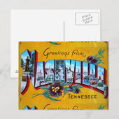 Groeten uit Nashville Briefkaart (Voorkant / Achterkant)