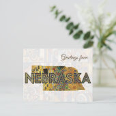 Groeten uit Nebraska Briefkaart (Staand voorkant)
