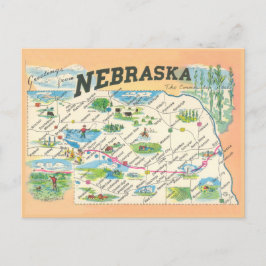Groeten uit Nebraska  kaart