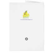 Groeten uit Nebraska Meadowlark Goldenrod (Achterkant)