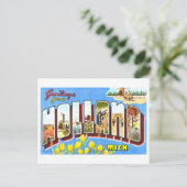  groeten uit Nederland, Michigan, Briefkaart (Staand voorkant)