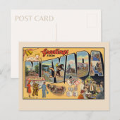 Groeten uit Nevada  Briefkaart (Voorkant / Achterkant)