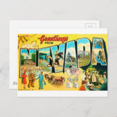 Groeten uit Nevada Briefkaart (Voorkant / Achterkant)