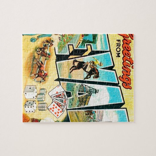 Groeten uit Nevada Legpuzzel (Horizontaal)