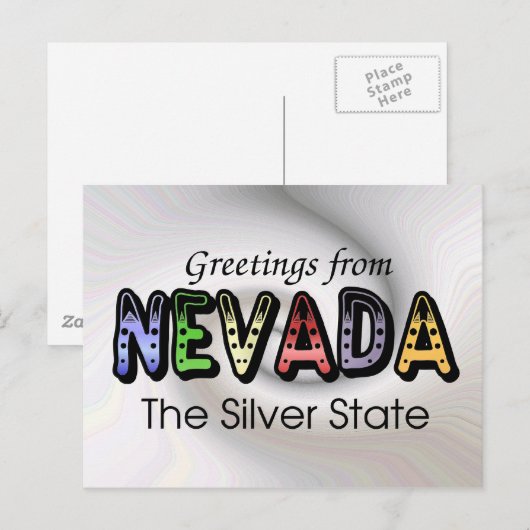 Groeten uit Nevda Briefkaart (Voorkant / Achterkant)