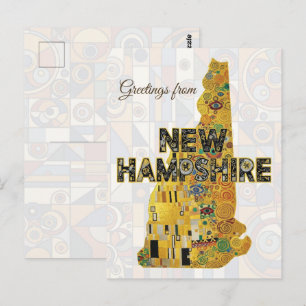 Groeten uit New Hampshire Briefkaart
