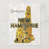 Groeten uit New Hampshire Briefkaart (Voorkant)