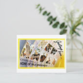 groeten uit New Haven, Connecticut, Briefkaart (Staand voorkant)