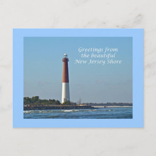 Groeten uit New Jersey - Barnegat Light Briefkaart