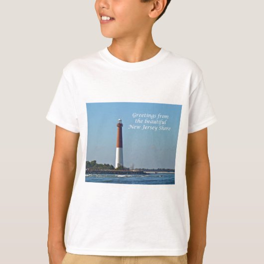 Groeten uit New Jersey - Barnegat Light T-shirt (Voorkant)