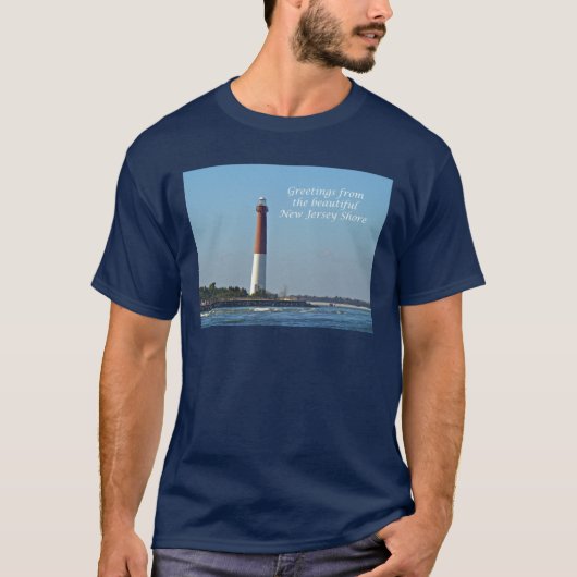 Groeten uit New Jersey - Barnegat Light T-shirt (Voorkant)