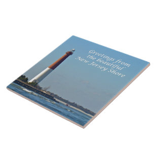 Groeten uit New Jersey - Barnegat Light Tegeltje