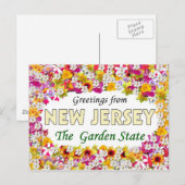 Groeten uit New Jersey Briefkaart (Voorkant / Achterkant)