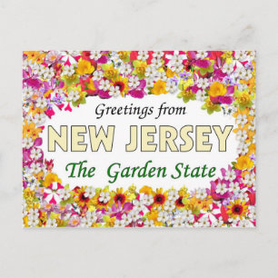 Groeten uit New Jersey Briefkaart