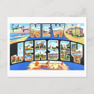  Groeten uit New Jersey Briefkaart