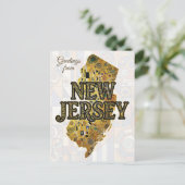 Groeten uit New Jersey Briefkaart (Staand voorkant)