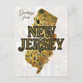 Groeten uit New Jersey Briefkaart (Voorkant)