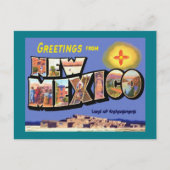 Groeten uit New Mexico Briefkaart (Voorkant)