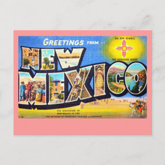 Groeten uit New Mexico Briefkaart