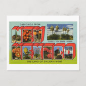  groeten uit New Mexico Briefkaart (Voorkant)