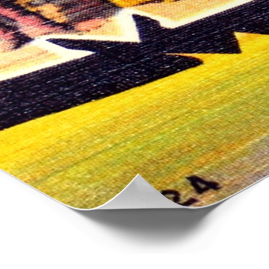 Groeten uit New Mexico Poster (Hoek)