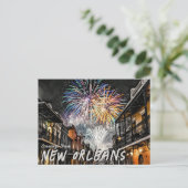 Groeten uit New Orleans French Quarter Briefkaart (Staand voorkant)