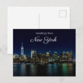 Groeten uit New York Briefkaart (Voorkant / Achterkant)