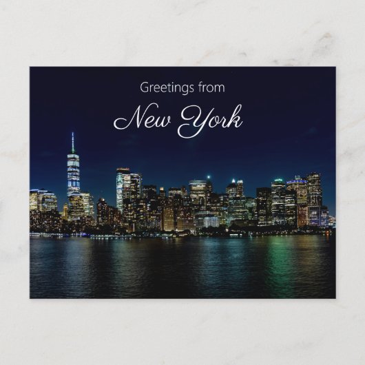 Groeten uit New York Briefkaart (Voorkant)