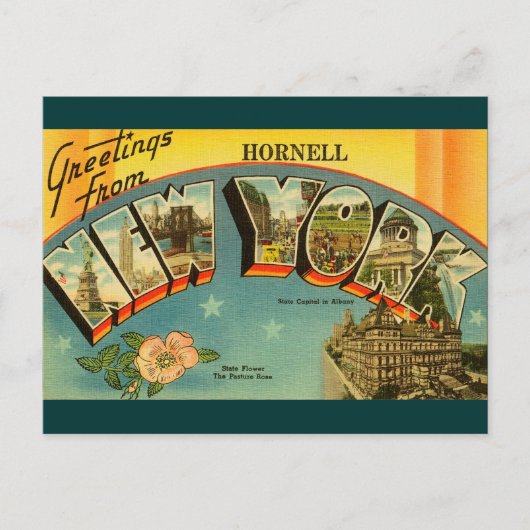 groeten uit New York Briefkaart (Voorkant)