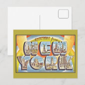 groeten uit New York Briefkaart (Voorkant / Achterkant)