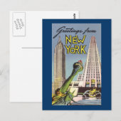 Groeten uit New York Briefkaart (Voorkant / Achterkant)