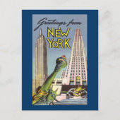 Groeten uit New York Briefkaart (Voorkant)