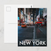 Groeten uit New York Briefkaart (Voorkant / Achterkant)