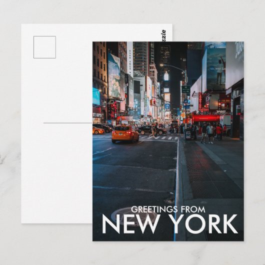 Groeten uit New York Briefkaart (Voorkant / Achterkant)