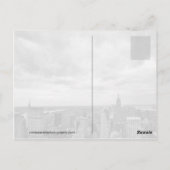 groeten uit new york briefkaart (Achterkant)