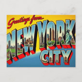 Groeten uit New York City Briefkaart (Voorkant)