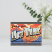 Groeten uit New York City,  Briefkaart (Staand voorkant)