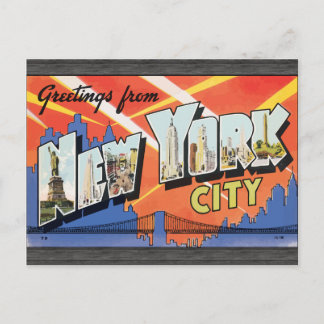 Groeten uit New York City,  Briefkaart