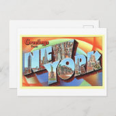  groeten uit New York City Briefkaart (Voorkant / Achterkant)