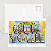  groeten uit New York City Briefkaart (Voorkant / Achterkant)