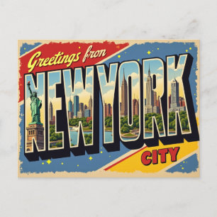 Groeten uit New York City Briefkaart
