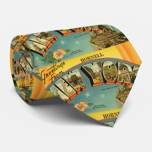 groeten uit New York Stropdas (Opgerold)