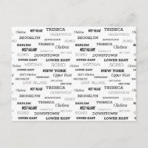 Groeten uit New York, wijken