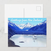 Groeten uit Nieuw-Zeeland Briefkaart (Voorkant / Achterkant)
