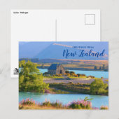 Groeten uit Nieuw-Zeeland Schilderachtig Briefkaar Briefkaart (Voorkant / Achterkant)