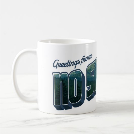 Groeten uit No Signal Koffiemok (Links)