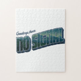 Groeten uit No Signal Legpuzzel