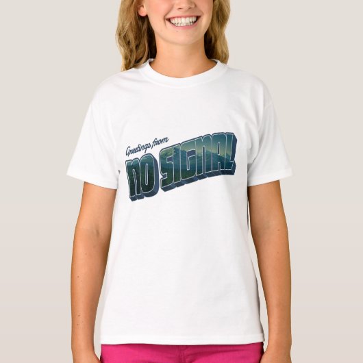 Groeten uit No Signal T-shirt (Voorkant)