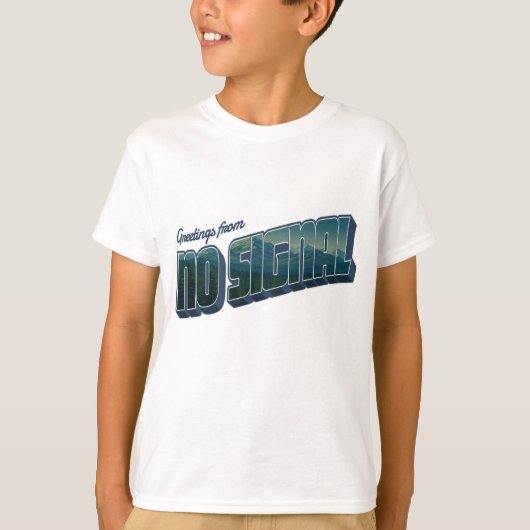 Groeten uit No Signal T-shirt (Voorkant)